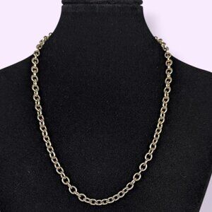 V. Sturdy Metal Chain Necklace